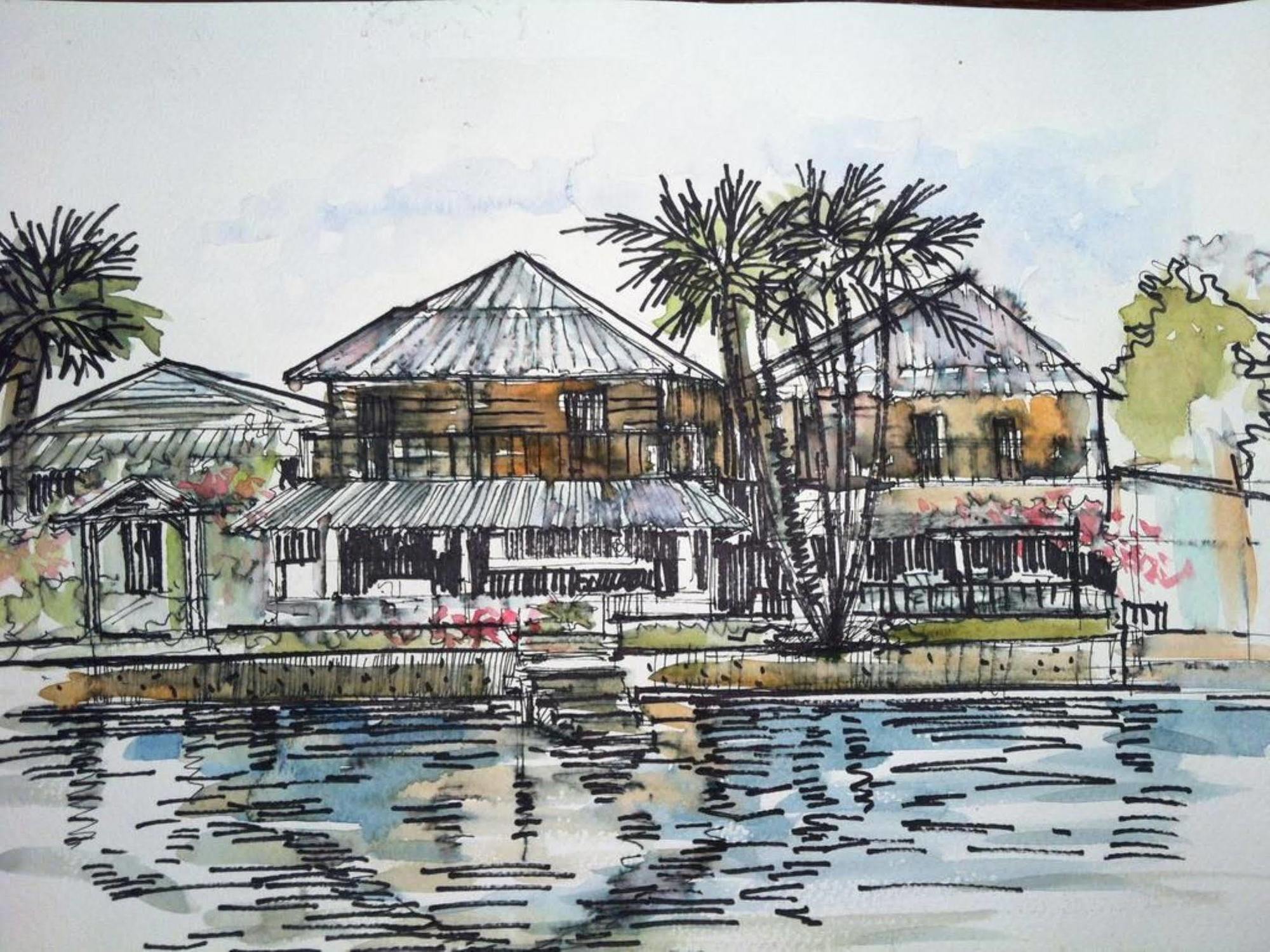The Riverside Guest House Lampang Bagian luar foto